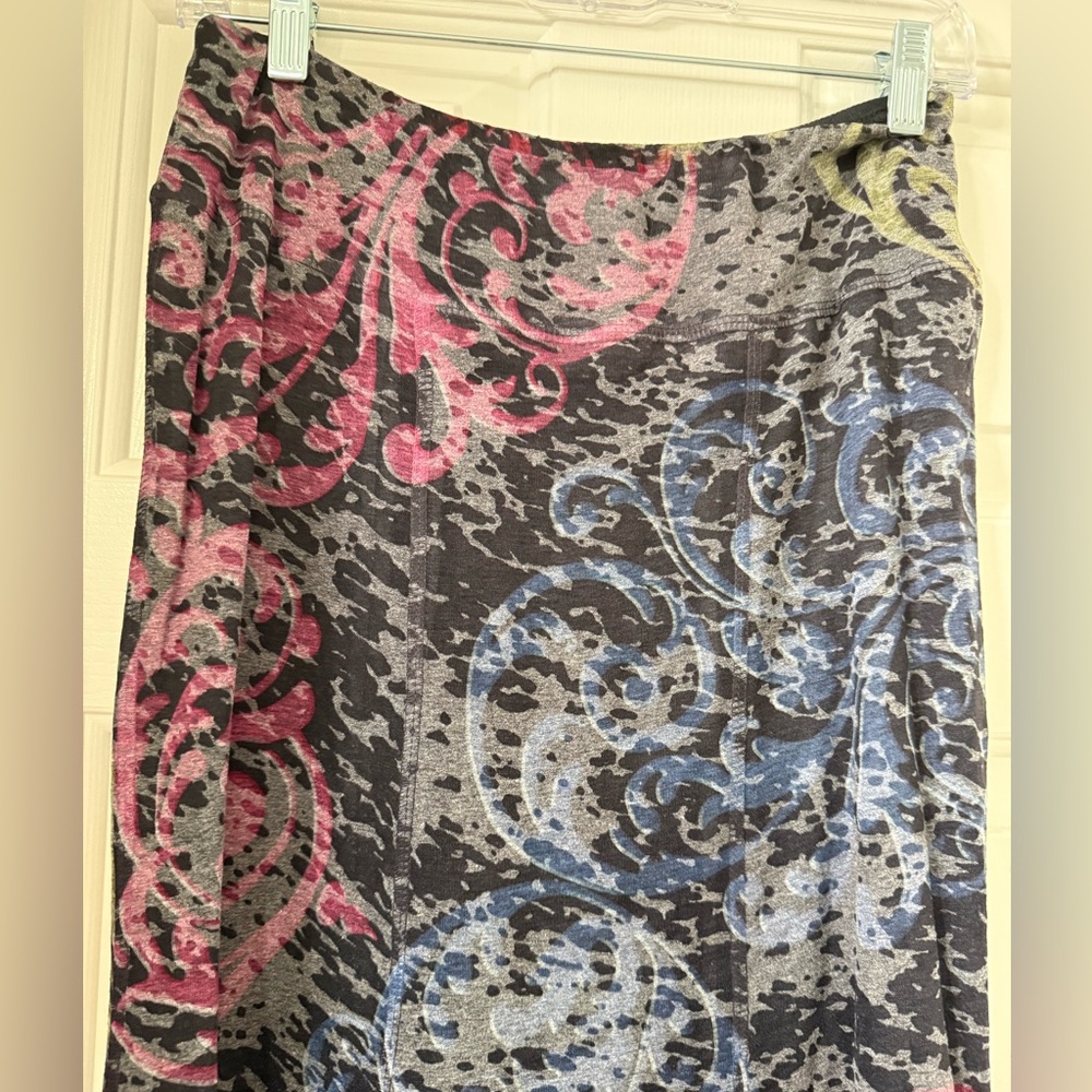 Reversible Black and Multicolor Patterned Women's… - image 5